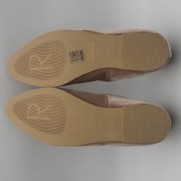 1414- Rag & Co Handcrafted Luxe Lap Taupe Color Size 9.5 NWT - Picture 6 of 10